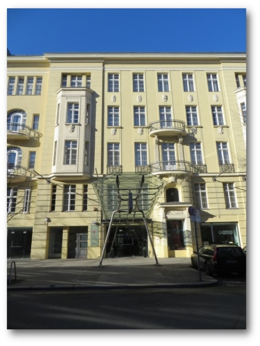 Berlin, Knesebeckstraße, Hotel