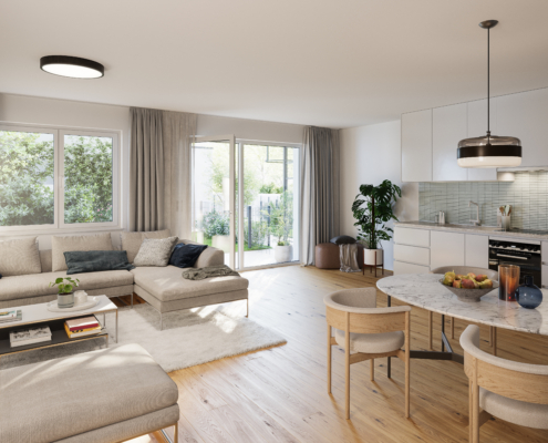 Erlaaer Straße 78 Wohnküche Top 1_
